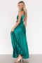 Baltic Born Capulet Pleated Maxi Dress Emerald | Clothing Maxi Dresses