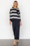 Baltic Born Carlotta Sweater + Skirt Set Midnight + Gray | Clothing Midi Dresses