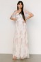 Baltic Born Cassandra Tulle Maxi Dress White Multi | Clothing Tulle Styles