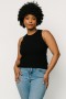 Baltic Born Cruz Knit Tank Top Black | Clothing Blouses + Shirts