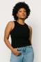 Baltic Born Cruz Knit Tank Top Black | Clothing Blouses + Shirts