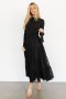 Baltic Born Demi Sweater Tulle Dress Black | Clothing Maxi Dresses
