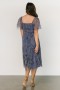 Baltic Born Gwyneth Tulle Midi Dress Slate Blue Multi | Clothing Tulle Styles