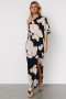 Baltic Born Halston Maxi Dress Navy + Cream | Clothing Maxi Dresses