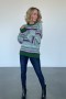 Baltic Born Holmes Sweater Green Multi | Clothing Sweaters