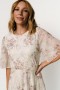 Baltic Born Kathreen Midi Dress Ivory Floral | Clothing Midi Dresses