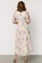 Baltic Born Kathreen Midi Dress Ivory Floral | Clothing Midi Dresses
