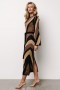 Baltic Born Leigh Sweater Dress Brown Multi Print | Clothing Sweater Dresses
