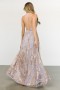 Baltic Born Lucienne Shimmer Maxi Gown Dusty Lilac + Rose | Clothing Embellished + Sequin