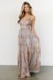 Baltic Born Lucienne Shimmer Maxi Gown Dusty Lilac + Rose | Clothing Guest Dresses