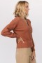 Baltic Born Milo Waffle Knit Cardigan Copper | Clothing Sweaters
