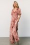 Baltic Born Veronica Velvet Maxi Dress Blush | Clothing Maxi Dresses
