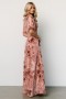 Baltic Born Veronica Velvet Maxi Dress Blush | Clothing Maxi Dresses