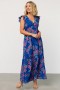  발틱 본 비스케인 맥시 드레스 인디고 프린트 | 의류 맥시 드레스