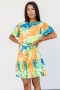  Krátké šaty Baltic Born Cabo s vícebarevným potiskem | Oblečení Krátké šaty