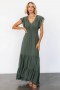  Baltic Born Adelina Maxi Dress Dark Sage | Clothing Guest Dresses