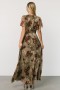  Baltic Born Birdie Maxi Dress Olive Floral | Clothing Guest Dresses