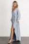  Baltic Born Breanne Faux Wrap Maxi Dress Vaaleansininen | Vaatteet Vierasmekot