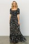  Baltic Born Capri Smocked Maxi Dress Midnight Floral | Vaatteet Maksimekot