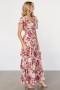  Baltic Born Carina Off Shoulder Maxi Dress Nude + Rose | Clothing Guest Dresses