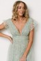 Baltic Born Caterina Tulle Maxi Dress Sage | Clothing Guest Dresses