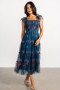  Baltic Born Clementine Tulle Midi Dress Persian Blue + Ruosteenvärinen Vaatteet Tyllityylit