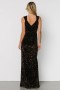  Baltic Born Marilyn Sequin Maxi -mekko, tummanruskea | Vaatteet, vierasmekot