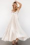  Baltic Born Portia Satin Maxi Dress Champagne | Vaatteet Vieraiden Mekot