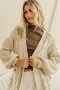  Baltic Born Spencer Chunky Knit Cardigan Oatmeal | Vaatteet Neuleet