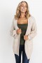  Baltic Born Spencer Chunky Knit Cardigan Oatmeal | Vaatteet Neuleet