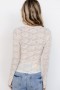  Baltic Born Tori Textured Sheer Top Cream | Vaatteet Puserot + Paidat